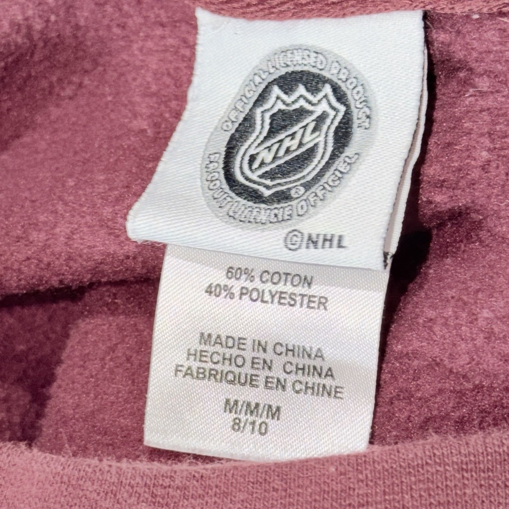 NHL Avalanche Long Sleeve Sweater  Size Medium - Picture 5 of 5